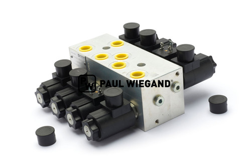 Steuerblock Bucher Municipal Citycat 5000 Seitenbesen Hydraulikanlage  (68044287)