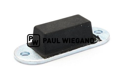 Gummi-Metall-Puffer Schmidt Swingo 200-Serie Kabine l: 84mm b: 32mm h: 20mm  (63026010)
