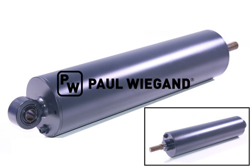 Pneumatikzylinder Bucher Municipal Cityfant 60/6000 Kehraggregat Anhebung seitlich KS: 25 Hub: 320 EBM: 508 (68900220)
