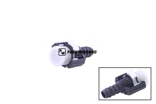 Plug-in connector Bucher Municipal Citycat 5006 fuel line D: 12 d: 15.9 l: 53.5 (68042437)