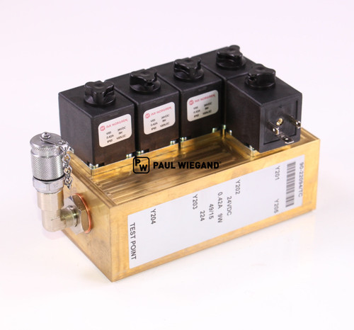 Steuerblock Bucher Municipal Cityfant 60/6000 komplett Wasseranlage Single 24VDC (68064132)