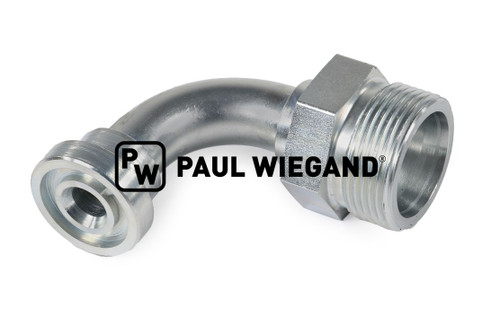 Flanschverschraubung Schmidt Cleango 400/500 Hydraulikmotor DIN/ISO 2353/8434-1 1/2" - 25S (M36x2) verzinkt (63034392)