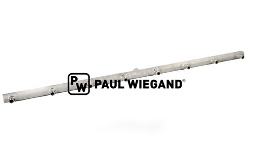 Sprührohr Bucher Municipal Optifant 70 Sprühwasseranlage IHSA R3/8" - M30x2 Edelstahl l: 1100 8-fach (68072007)