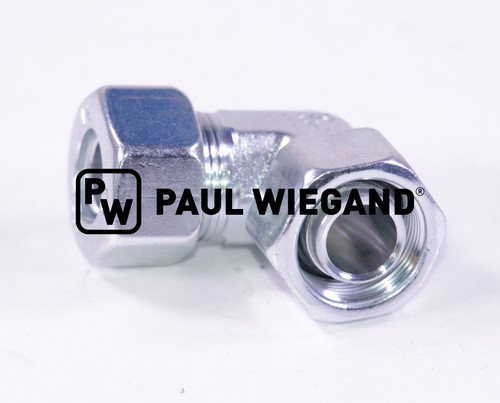 Winkelverschraubung Bucher Municipal mit Überwurfmutter DIN/ISO 2353/8434-1 18L (M26x1,5) verzinkt (68800342)