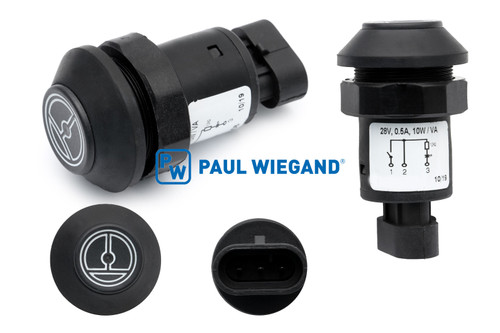Drucktaster Faun Variopress Bedieneinheit Lifter "WEITERFAHRHÖHE" (01027546)