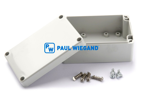 Leergehäuse Faun Sidepress Wechselgerät Kabelführung Kette hinten links l: 120 b: 80 h: 55  (01077186)