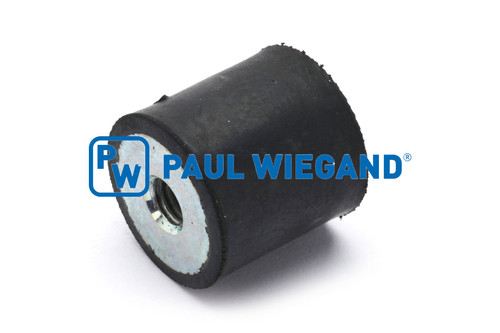 Gummi-Metall-Puffer M6 D: 20 h: 20 Typ"C" (93000551)