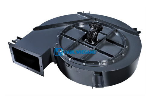 Gebläse Bucher Municipal Citycat 5000 S4/S5 Kehrgutbehälter komplett  (68046020)