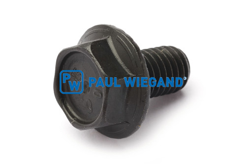 Sechskantschraube mit Flansch Bucher Municipal Normteile Lüfterflügel M8x14 blank (68800211)