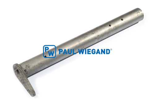 Welle HS Fahrzeugbau HSS270 Nahaufnahme Schwenkarm unten D: 40 l: 415 abschmierbar (05013005)