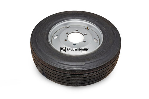 Komplettrad Bucher Municipal Citycat 5006 Vorderachse "265/70 R19.5" (68042190)