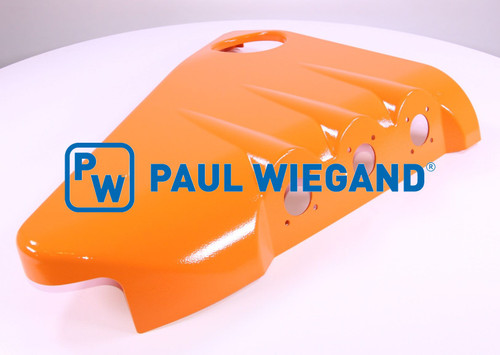 Seitenverkleidung Schmidt Swingo 200-Serie hinten rechts orange  (63026256)