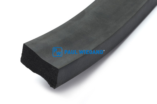 Dichtprofil Hako Citymaster 2000 Saugrohr & Heckklappe Moosgummi b: 50 h: 20  (65062007)