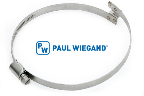 Schlauchschelle Faun Viatec Viajet 4-5 Brückenschelle DN100 Edelstahl W4 d: 100-120 b: 9 Typ "R" rechtsgängig (61022112)