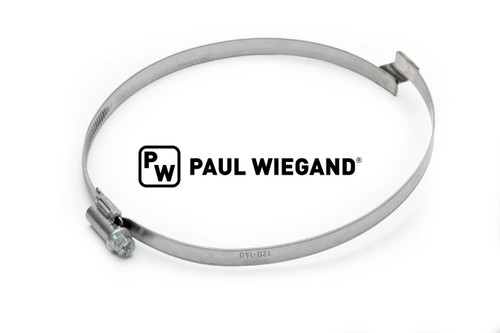 Schlauchschelle Brückenschelle DN120/125 verzinkt W2 d: 120-140 b: 9 Typ "R" rechtsgängig (90000946)