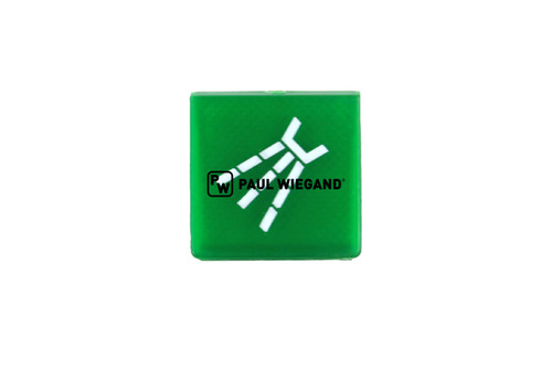 Schaltersymbol Bucher Municipal Kippschalter " Sprühwasseranlage " grün (68800823)