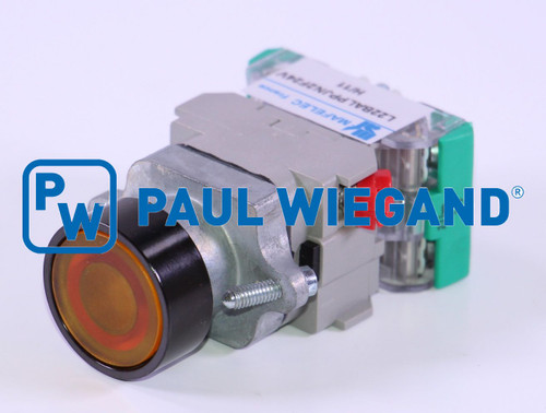 Schalter Ros Roca Cross 24VDC gelb rastend  (16010159) Schalter Ros Roca Cross 24VDC gelb rastend  (16010159)