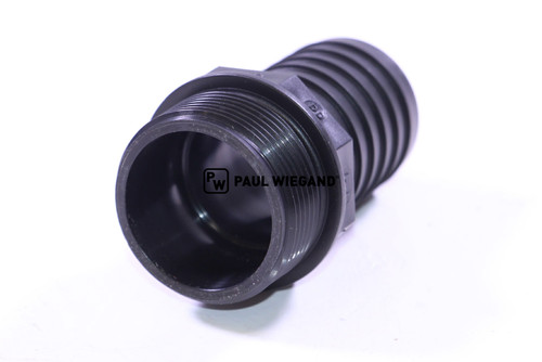 Schlauchstutzen Bucher Municipal T-Stück Wasserfilter G1 1/2" D: 40 Außengewinde (68032329)