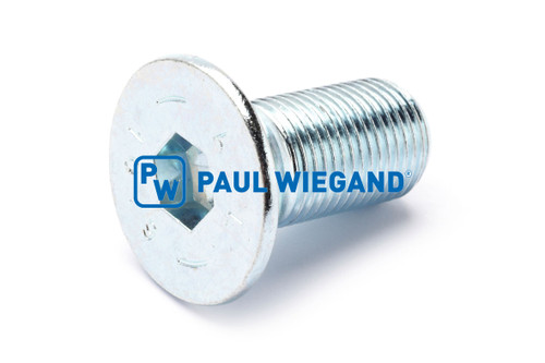 Senkschraube mit Innensechskant DIN/ISO 7991/10642 M16x1,5x35 verzinkt 10.9 Feingewinde (90000179)