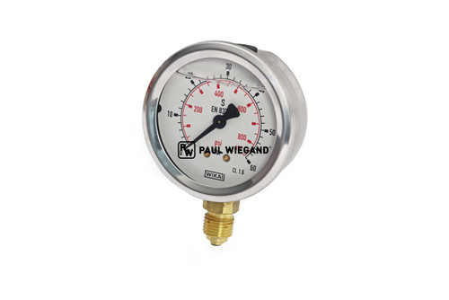 Manometer Bucher Municipal Wasseranlage 60bar/870psi (68034647)