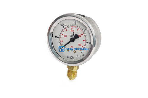 Manometer Bucher Municipal Wasseranlage 60bar/870psi (68034647)