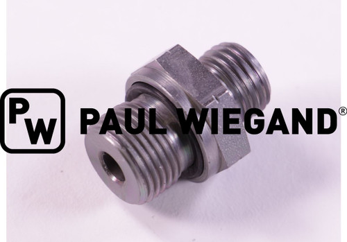 Einschraubverschraubung Bucher Municipal DIN/ISO 2353/8434-1 G3/8"-8L (M14x1,5) verzinkt (68042299)