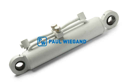 Hydraulikzylinder Zöller Medium XL Pressplatte links KS: 60 Hub: 380 EBM: 670 mit Reedschalter ab 2004 (11017016)