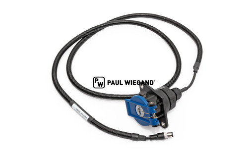 Adapterkabel Motec Ametek MK890.2-G.2 mit Schutzschlauch für Zugfahrzeug passend für Krone und Cargobull (79010822)