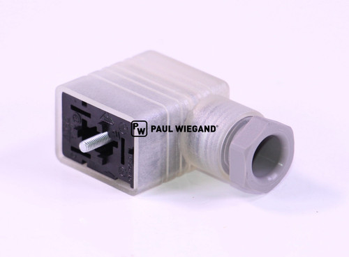 Ventilstecker Bucher Municipal mit LED DIN 43650-B PG9 24VDC schmal  (68801097)