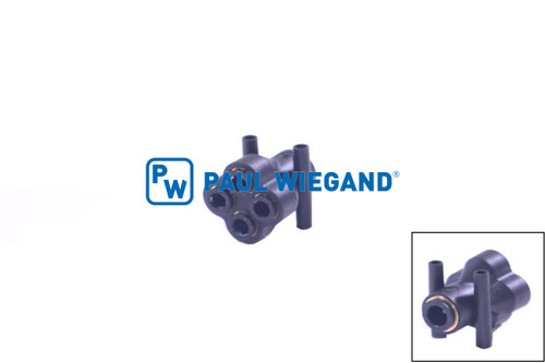 Y-Verbinder Parker D=8 D=6 4 fach Polymer (77033006)