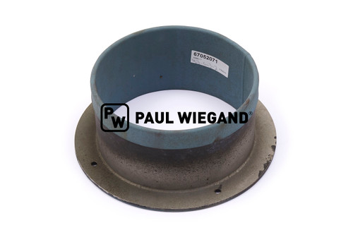 Stutzen Johnston VT/VS 650 Saugrohr [ Chassis 0,8m - 0,99m ] D: 250 l: 130 gummiert (67052071)