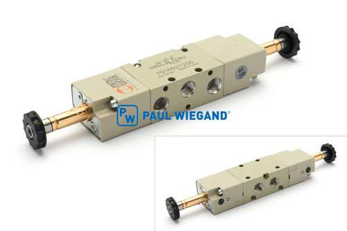 Wegeventil Faun Viatec Viajet 4-5 Pneumatikanlage G1/8" 5/2 Wege  (61024006)