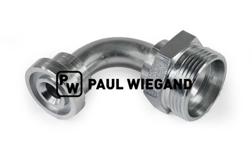 Flanschverschraubung Schmidt Cleango 400/500 Hydraulikmotor DIN/ISO 2353/8434-1 1/2" - 28L (M36x2) verzinkt (63034395)