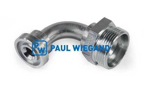 Flanschverschraubung Schmidt Cleango 400/500 Hydraulikmotor DIN/ISO 2353/8434-1 1/2" - 28L (M36x2) verzinkt (63034395)