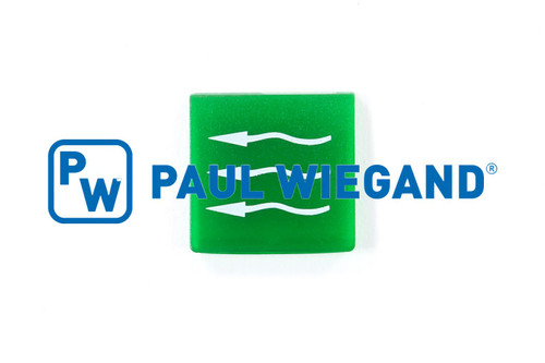 Schaltersymbol Schmidt SK151/152/153 Kippschalter Sprühwasseranlage "Frischluft" grün  (63104029)