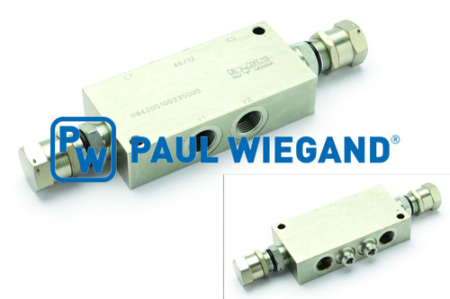 Senkbremsventil HS Fahrzeugbau CWS Stahl 1/2" 350bar  (05015136)