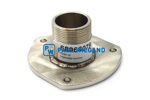 Anschlussplatte Bucher Municipal Cityfant 60/6000 Kugelhahn Ablass  (68066079)