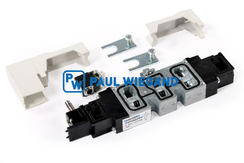 Wegeventil Farid FMO inklusive Magnetspule Ventileinheit Pneumatikanlage 24VDC 5/2 Wege (24010249)