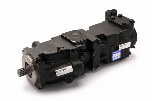 Hydraulikpumpe Faun Sidepress Doppelkammaufnahme rechtsdrehend  (01077216)