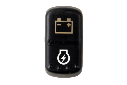 Schalterwippe Johnston VT/VS 650 mit Symbol Kippschalter Zündstartschalter  (67054036)