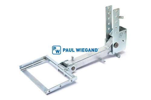 Trittbrettträger Faun Powerpress komplett links  (01097048)