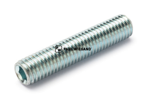 Threaded pin with conical point DIN/ISO 913/4026 M10X50 galvanized (61800086)