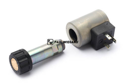 Schaltmagnet Bucher Municipal Optifant 70 Stellmotor Verstellpumpe Gebläseantrieb  (68901137)