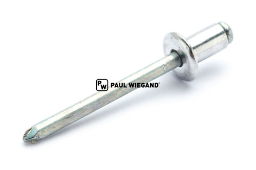 Blindniet Flachrundkopf Alu/Stahl verzinkt 6x10mm (90000236)