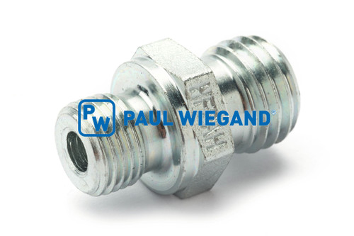 Einschraubverschraubung DIN/ISO 2353/8434-1 G1/8"-6L (M12x1,5) verzinkt (61082020)