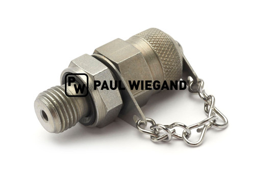 Messanschluß Schmidt Cleango 400/500 Steuerblock Hydraulikanlage verzinkt G1/4"-M16x2 Typ"E"  (63034267)