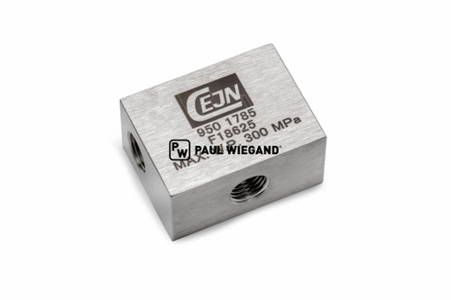 Verteilerblock CEJN Hochdruck-Hydraulik G1/4" 3-Wege (41410026)