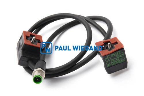 Doppelventilleitung Zöller 2301 Delta Ventilstecker M12 2-fach lg: 600 ab 01/2009  (11380073)