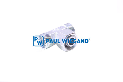 T-Stück Zöller 249 mit Überwurfmutter Hydraulikanlage DIN/ISO 2353/8434-1 15L (M22x1,5) verzinkt (11077183)