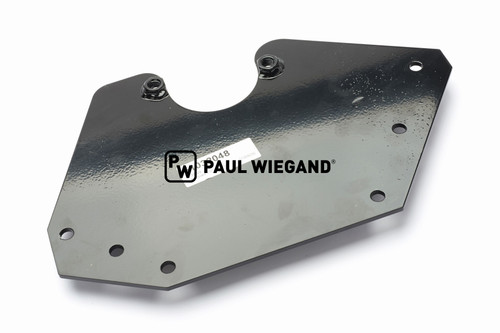 Lagerplatte Faun Viatec Viajet 6-7 Kehrwalze Hydraulikmotor links  (61032048)